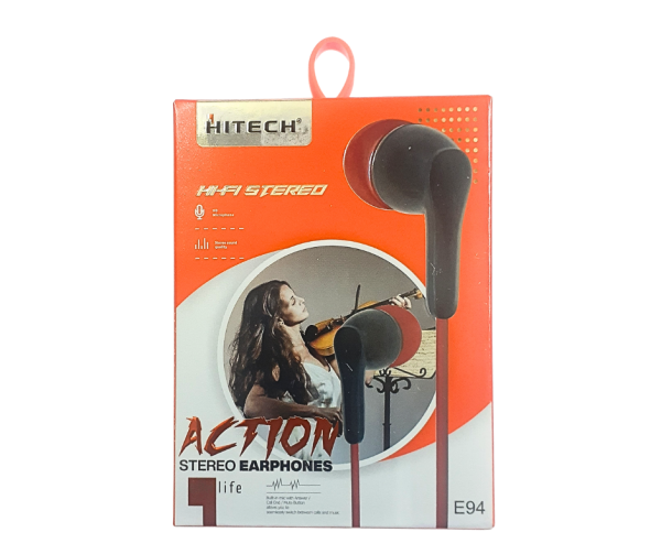 HITECH Action E94 Stereo Earphone - Image 2