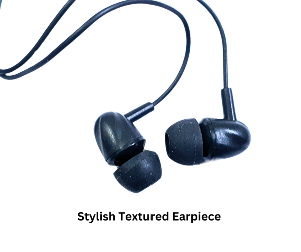 HITECH Flier Stereo Earphone (Black) - Image 2